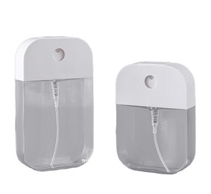 Bouteille de gel désinfectant pour les mains en silicone personnalisée avec logo, mini format, en plastique, avec clip, conteneur de carte, vaporisateur, pour adultes - Product Image 1