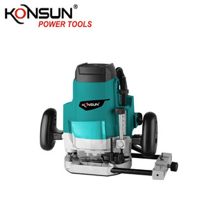 KONSUN-Routeur à Bois Électrique Industriel <span class=keywords><strong>2000W</strong></span>, Pince de Précision de 12mm, Outil Électrique Portable Professionnel pour Sculpture/Coupe des Bords - Product Image 1