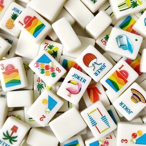 2026 Vente en gros Été Parc d'attractions Mini <span class=keywords><strong>Mahjong</strong></span> américain Prêt à expédier Portable Jeu de société scolaire de stratégie pour enfants - Product Image 4