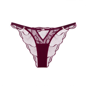Ingrosso Perizoma in Rete da Donna con Motivo a Onde, Intimo Comodo a Vita Bassa, Lingerie OEM/ODM per Donne - Product Image 6