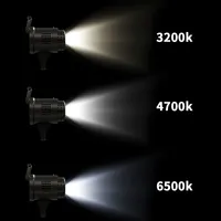 Photographie lampe à LED support de lumière trépied ensemble Kit d'éclairage de studio photo