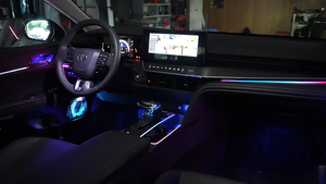 Sistema de Iluminación Ambiental Dinámico de Alta Calidad para Automóvil, 64 Colores para (<span class=keywords><strong>9</strong></span>.ª Generación) 24-25, 12V, Fácil Instalación - Product Image 2