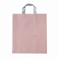 Sac à provisions refermable en plastique PE à la mode Offre Spéciale avec poignée épaisse découpée pour l'emballage de vêtements