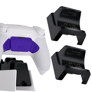 ชุดอุปกรณ์เสริมฐานวาง PS5 รุ่น Risedock สีดำ ดีไซน์ใหม่จาก EXtremeRate พร้อมแท่นชาร์จสำหรับ PS5 และชุดอุปกรณ์เสริม Rise Remap Kit จาก EXtremeRate - Product Image 1
