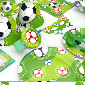 Decoraciones para Fiesta de Cumpleaños Infantil de la Copa Mundial, Set de Artículos para Fiesta de Unicornio Arcoíris - Product Image 3