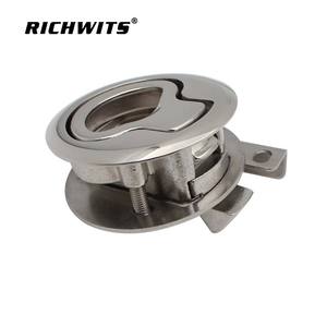 RICHWITS समुद्री नाव स्टेनलेस स्टील <span class=keywords><strong>2</strong></span> "फ्लश खींच हैच कुंडी - Product Image 2