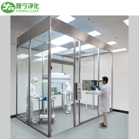 Yaning CE Solución Total de Sala Limpia Modular Avanzada con Filtro HEPA