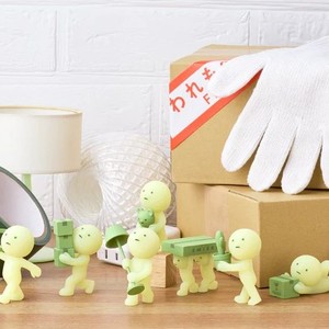 Caja Sorpresa de PVC Serie Construcción, Mini Figura que Brilla en la Oscuridad, 6 Figuras Regulares + Muñeca Secreta, Caja de Exhibición Completa, Venta al por Mayor - Product Image 1