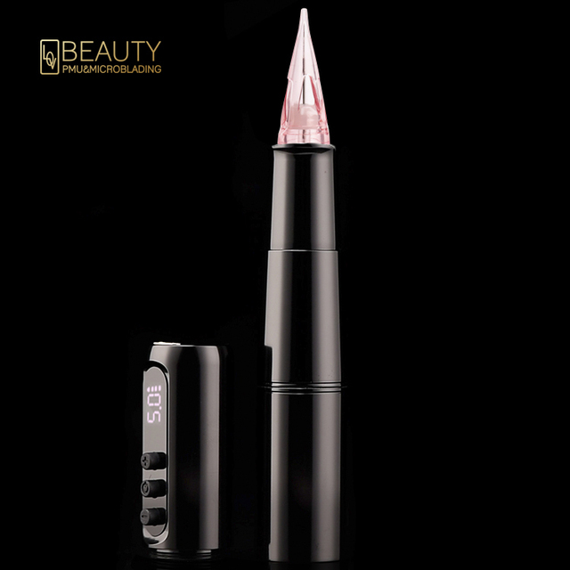 Wireless Microblading & Microneedling Device Derma Pen Eyebrow and Lip Permanent Makeup Tattoo Machine