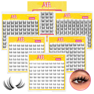 Extensiones de Pestañas Ultrafinas en Racimo Individual, Naturales, para Hacerlo Usted Mismo, Racimo de Pestañas Segmentadas Individuales Estilo <span class=keywords><strong>Manga</strong></span> - Product Image 1