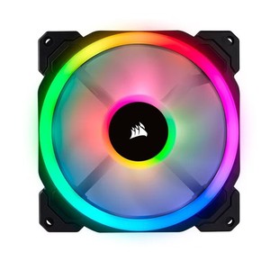 Ventilateur PC Corsair Ll140 Rgb 14 cm à double anneau LED refroidi par air pour le refroidissement du châssis - Product Image 4