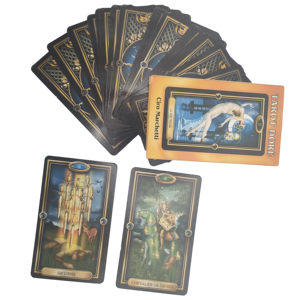 Custom Oraculos E Tarot al por mayor-Oracle-cards Daily Affirmation Cards Set Tarot Cards con guía personalizada impresa ma Zai Fei - Product Image 4