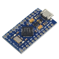 Micro USB/ Mini 5P/Tipe C Pro Micro atmega3u4 5V 16MHz Chip asli ganti ATmega328