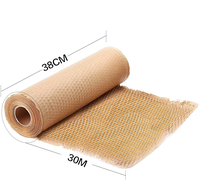 Vente en gros 100% boîte de papier kraft en nid d'abeille biodégradable à double couche avec revêtement en PE impression numérique compatible avec cadre photo bougie