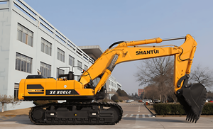 Excavadora de cadenas de marca china SE800LC, tractor de 79.5 toneladas con motor de alta eficiencia y control PLC para uso en construcción - Product Image 5