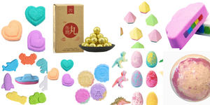 Bombes de bain pétillantes organiques 100g forme d'<span class=keywords><strong>oeuf</strong></span> multicolore formant la machine bombes de bain estampage machine - Product Image 2