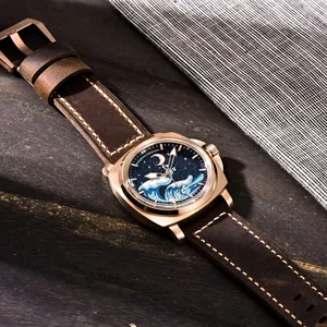 Montre mécanique automatique pour homme <span class=keywords><strong>Pagani</strong></span> Design YS014, marque de luxe, tendance, <span class=keywords><strong>NH35A</strong></span>, 43 mm, acier inoxydable, étanche 10 bars, Reloj - Product Image 5