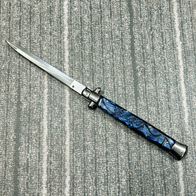 Blue Resin Handle