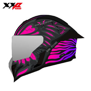Casques de moto intégraux NEUFS avec grand spoiler, double visière, boucle à dégagement rapide, tailles S-XXL, XXP KONG VICIOUS DOT ABS - Product Image 1