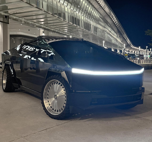 Кованые двухсоставные диски Bku 23, 24, 26 дюймов, хромированные, класса люкс, с глубокой полкой, для Cybertruck, Escalade, Yukon, Suburban - Product Image 4