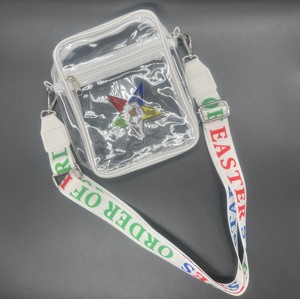 Bolso Bandolera Transparente Daughters of Isis OES DOI Order Eastern Star, Aprobado para Estadios, Bolso Transparente para el Hombro - Product Image 3