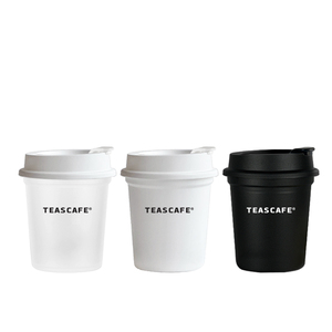 Vaso Reutilizable Mini Conveniente de 340 ml con Tapa Abatible, Perfecto para Espresso y Café - Product Image 1