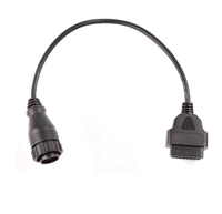 Cable adaptador Premium de 14 pines a 16 pines OBD1 a OBD2 para herramienta de diagnóstico Universal de coche Mercedes Benz