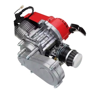 Mesin 47cc/49cc 2-Tak Starter Tarik dengan Transfer Box Merah untuk Mini Dirt <span class=keywords><strong>Bike</strong></span> - Product Image 2