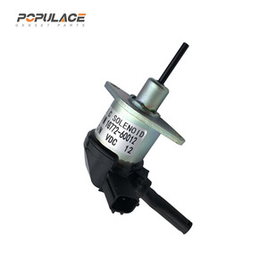 Válvula Solenoide 1G772-60012 12VDC Interruptor de Apagado del Motor para Piezas de Excavadora - Product Image 3