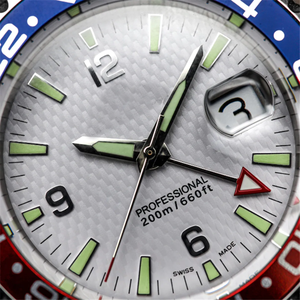 Reloj de Buceo <span class=keywords><strong>San</strong></span> <span class=keywords><strong>Martin</strong></span> con Bisel Azul, <span class=keywords><strong>Relojes</strong></span> de Buceo Mecánicos Automáticos - Product Image 4