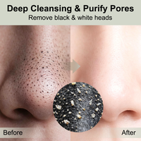 LUCKY BERRY Patchs Nasaux aux Herbes Nettoyants en Profondeur Soin de la Peau Anti-Points Noirs Bandes de Miel Nettoyantes et Resserreurs de Pores Véganes