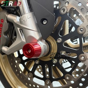 NUEVOS Protectores de Horquilla y Ejes Delanteros de Aluminio DTRAD para <span class=keywords><strong>DUCATI</strong></span> <span class=keywords><strong>SCRAMBLER</strong></span> <span class=keywords><strong>1100</strong></span> 2018-2024 y Streetfighter 1098 <span class=keywords><strong>S</strong></span>, 275MM - Product Image 3