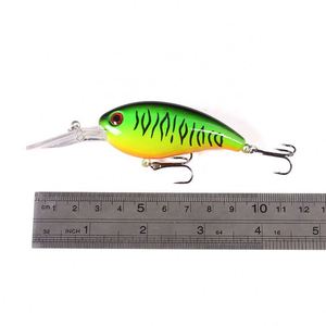 <span class=keywords><strong>Meilleur</strong></span> 10cm 14g Crankbait Leurres Wobblers de plongée en plastique dur pour la pêche au <span class=keywords><strong>brochet</strong></span> avec des yeux réalistes - Product Image 5
