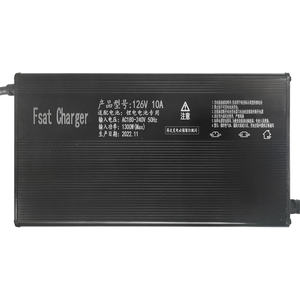 Chargeur rapide King Song S22 Original 126V 10A pour trottinettes électriques, noir, en alliage d'aluminium, accessoires officiels S22 Pro - Product Image 6