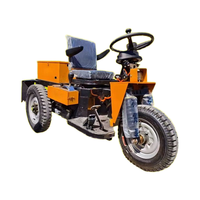 Remorque de transport électrique tractable YUANHAO 60V 4000W avec moteur, capacité de remorquage 3000kg, 6 batteries 12V100Ah, 450kg pour le transport entrepôt