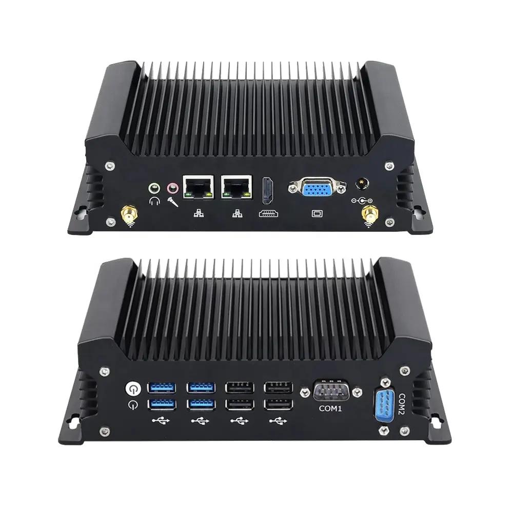 MiniTree industrieller pc i5-4278u 7287u i7-4578u 2LAN 2COM 3G/4G Modul HD VGA x86 einzelplatine lüfterloser integrierter Minikomputer