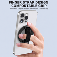 Support de téléphone magnétique portable en alliage d'aluminium, réglable en hauteur, anti-corrosion, pour bureau et avion – Vente directe usine