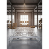 Étagère de rangement pliable en acier |   Support de rangement pour pneus personnalisable et antirouille |   Étagères d'entrepôt ajustables et détachables
