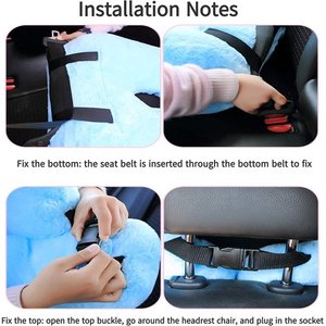 Bán Buôn U Hình Dạng Du Lịch Gối Trở Lại Hỗ Trợ Ghế Đệm Trẻ Em Chuyến Đi Dài Đệm An Toàn Người Lớn Trẻ Em Du Lịch Lớn Xe Ghế Gối - Product Image 5