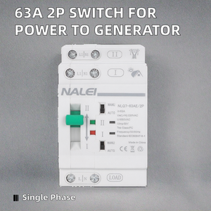 63A chuyển tự động chuyển 2P Single phase 8000 + hoạt động cho thành phố Điện Máy phát điện chuyển AC220V/110V công nghiệp loại PC - Product Image 3