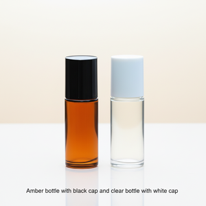 Flacons à bille en verre ambré vides Chenlan de 30 ml pour huiles essentielles, rechargeables, pour cosmétiques, déodorants, parfums et soins de la peau - Product Image 2