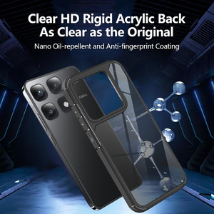 כיסוי מגן שקוף עמיד עבור xiaomi 14t <span class=keywords><strong>redmi</strong></span> 13c 14t <span class=keywords><strong>redmi</strong></span> 13c a3 note10 poc6 במקרה טלפון נייד נגד נפילה - Product Image 5