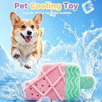 Produits d'été pour chiens : Jouet à mâcher glacé pour animaux de compagnie, interactif et rafraîchissant pour apaiser la chaleur estivale
