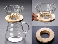 350/800Ml Stocké Théière Ensemble De Luxe Café Thé Ensembles Turquie Verre Cafetière 600Ml Café Goutte À Goutte Pot Avec Joint Couvercle