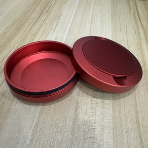 Caja de Snus de Metal de Diseño Personalizado, Caja de Tabaco de Aluminio Anodizado, Duradera, con Pintura de Logotipo - Product Image 1