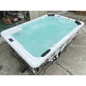 Large Outdoor Whirlpool Massage Bathtub Wood Fired Warm Swim Pool Hot Tub And Spas
