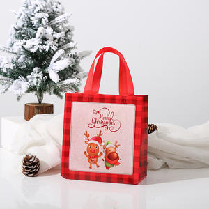 Sac de rangement pliable en papier pour cadeaux de Noël, personnalisable avec logo imprimé, étanche, antichoc, anti-poussière, taille personnalisée, différentes couleurs - Product Image 5