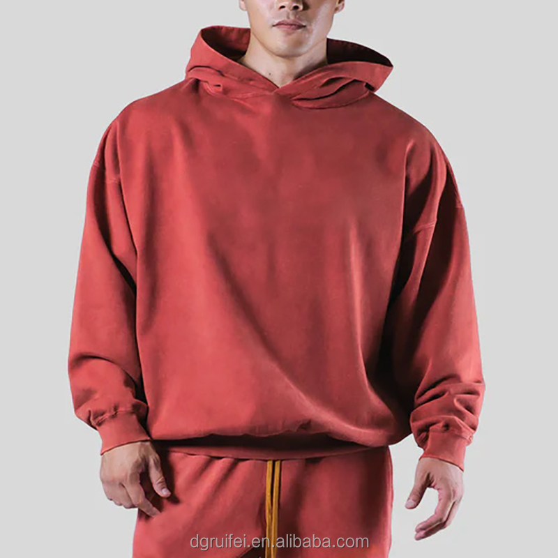 Cotton Heavyweight Oversized Washed Tracksuit