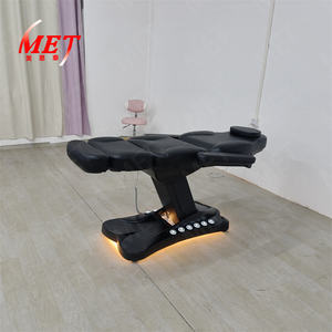 Alle schwarzen elektrischen Schönheits bett 3 elektrische Maschinen Beauty Spa <span class=keywords><strong>Massage</strong></span> bett <span class=keywords><strong>Massage</strong></span> Wimpern Körper bett - Product Image 3