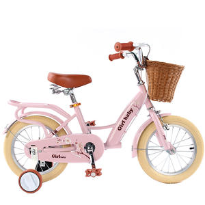 Bicicleta infantil al por mayor con rueda de entrenamiento, Bicicleta para niñas de 12/14/16/18/20 pulgadas - Product Image 1